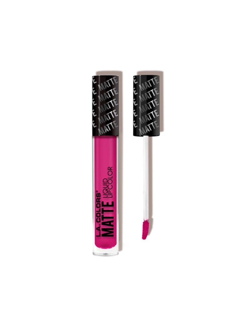L.A. Colors Matte Liquid Lip Color Pampered - Image 1